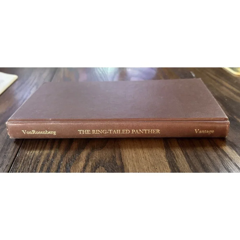The‎ Ring-Tailed Panther,  F. B. VonRosenberg First Edition Signed 1987